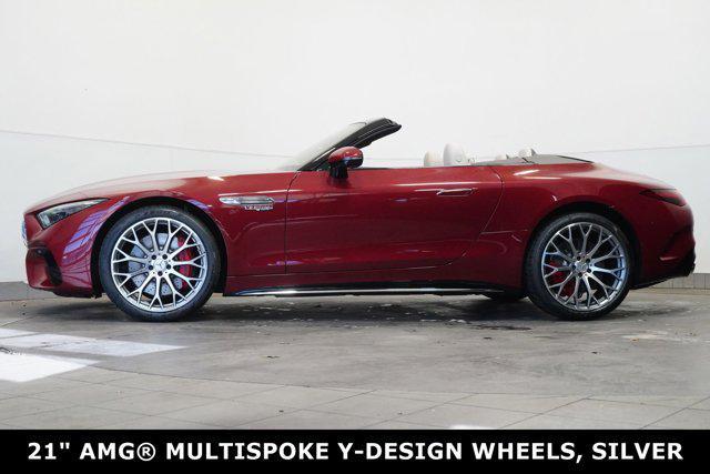 new 2025 Mercedes-Benz AMG SL 55 car, priced at $158,730
