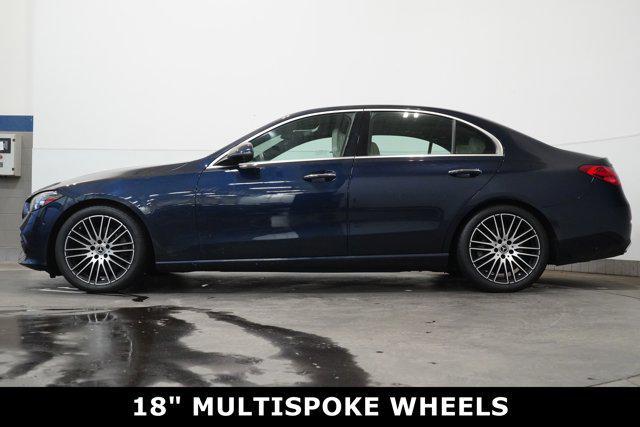 used 2022 Mercedes-Benz C-Class car, priced at $36,740