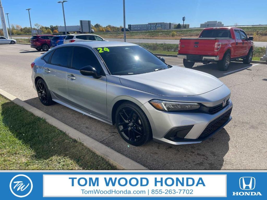 used 2024 Honda Civic car, priced at $25,991