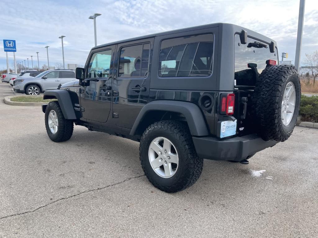 used 2016 Jeep Wrangler Unlimited car, priced at $17,684