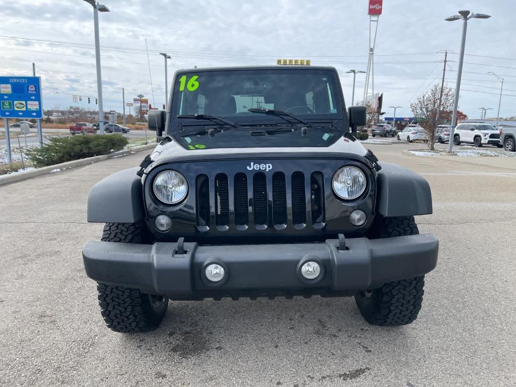 used 2016 Jeep Wrangler Unlimited car, priced at $17,684