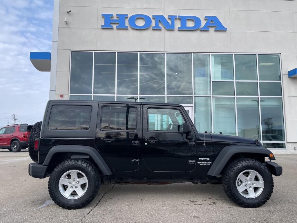used 2016 Jeep Wrangler Unlimited car, priced at $17,684