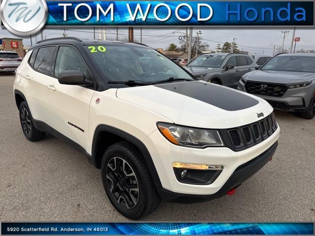 used 2020 Jeep Compass car, priced at $13,714