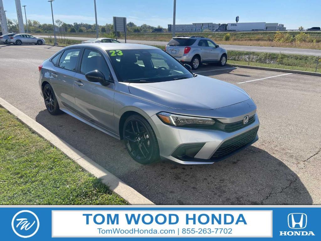 used 2023 Honda Civic car, priced at $25,399