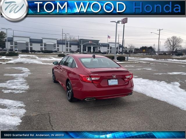 used 2021 Honda Accord car, priced at $25,382