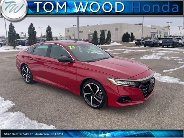 used 2021 Honda Accord car, priced at $25,382