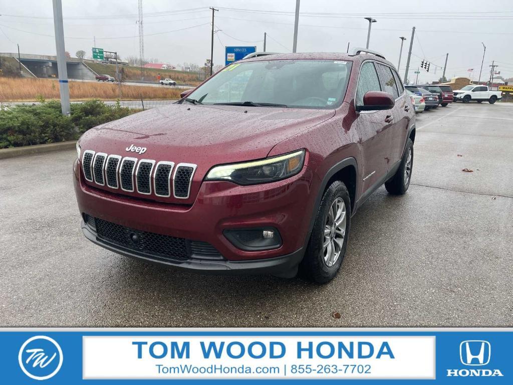 used 2021 Jeep Cherokee car, priced at $21,750