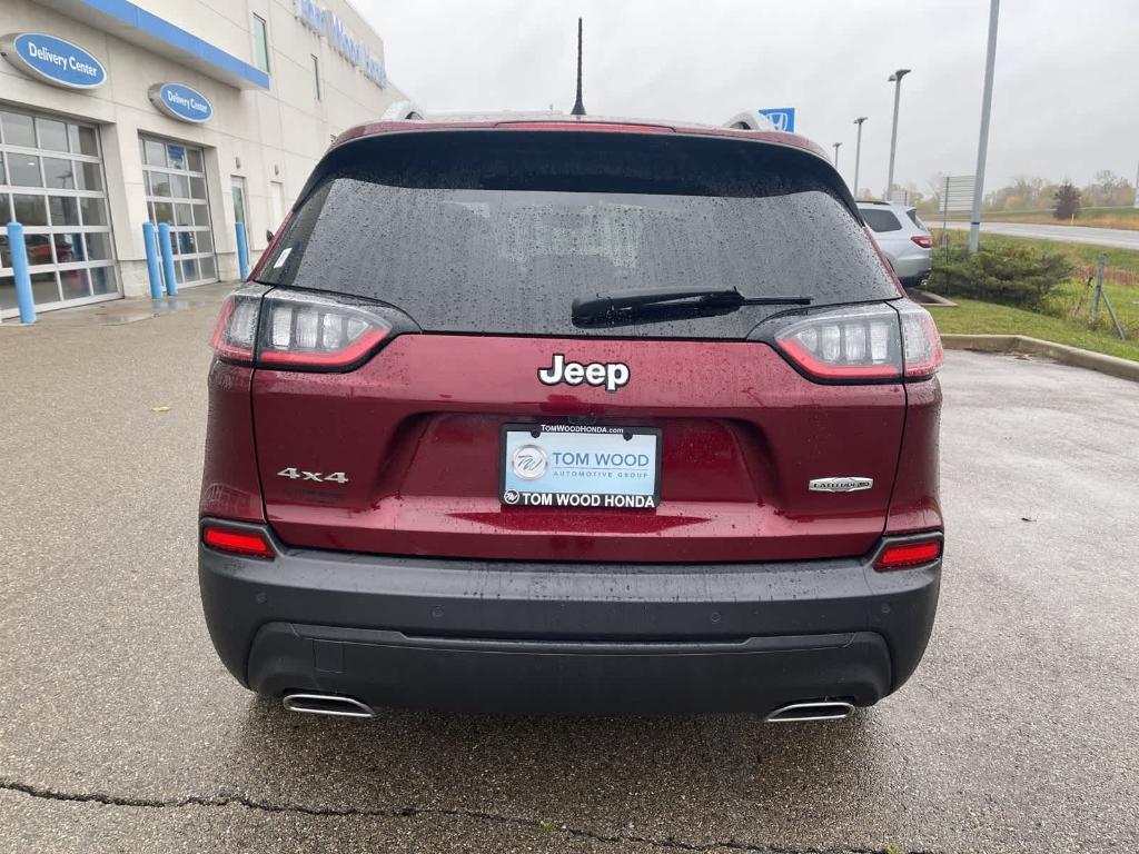 used 2021 Jeep Cherokee car, priced at $21,750
