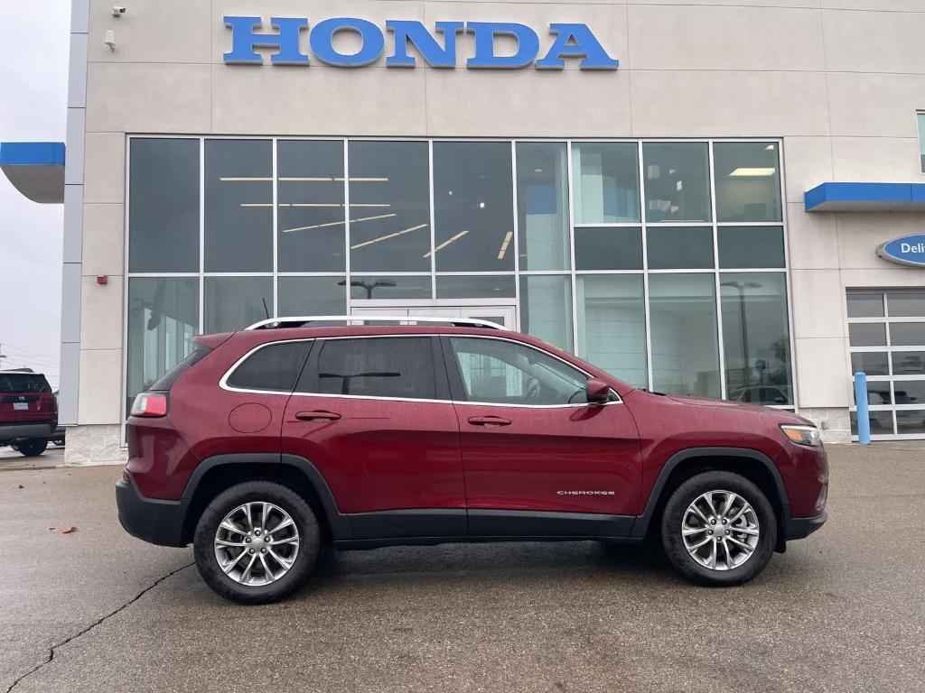 used 2021 Jeep Cherokee car, priced at $21,750