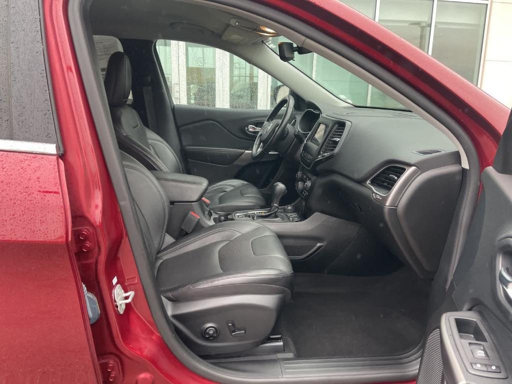 used 2021 Jeep Cherokee car, priced at $21,750