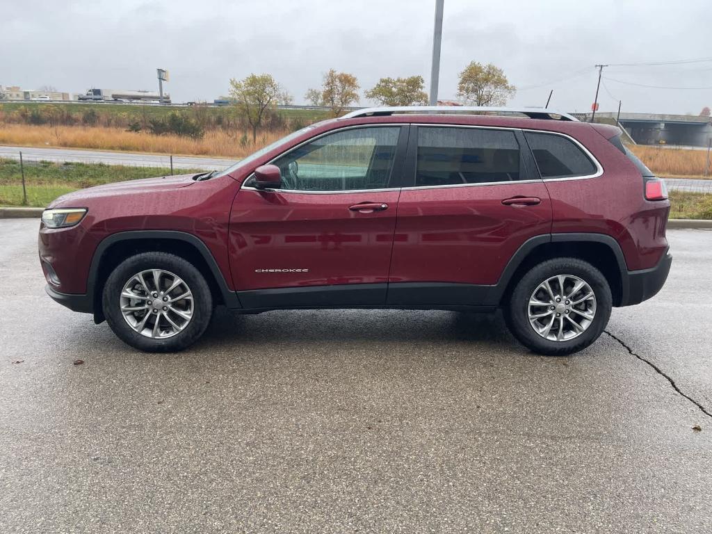 used 2021 Jeep Cherokee car, priced at $21,750