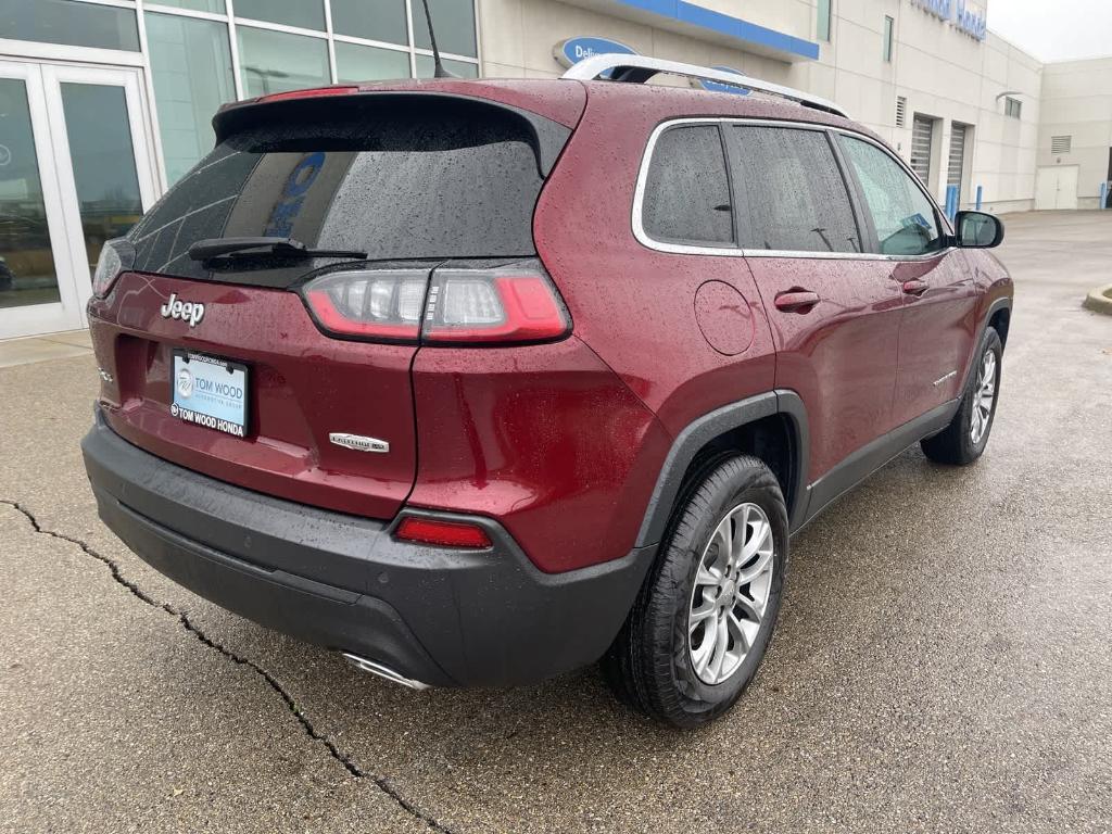 used 2021 Jeep Cherokee car, priced at $21,750