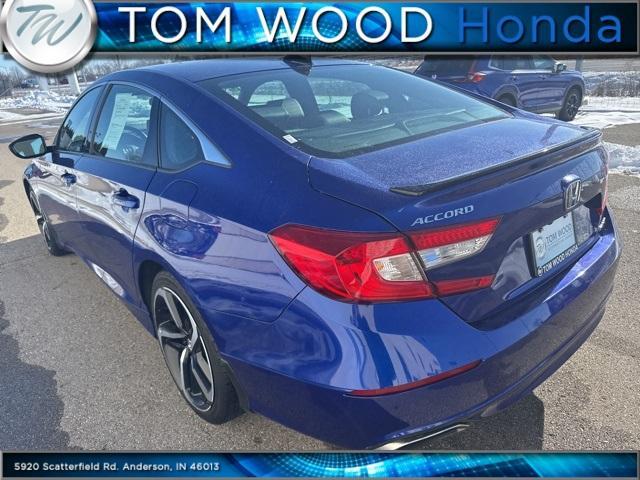 used 2021 Honda Accord car, priced at $21,224