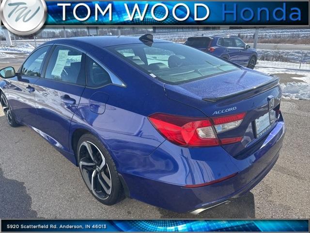 used 2021 Honda Accord car, priced at $21,224