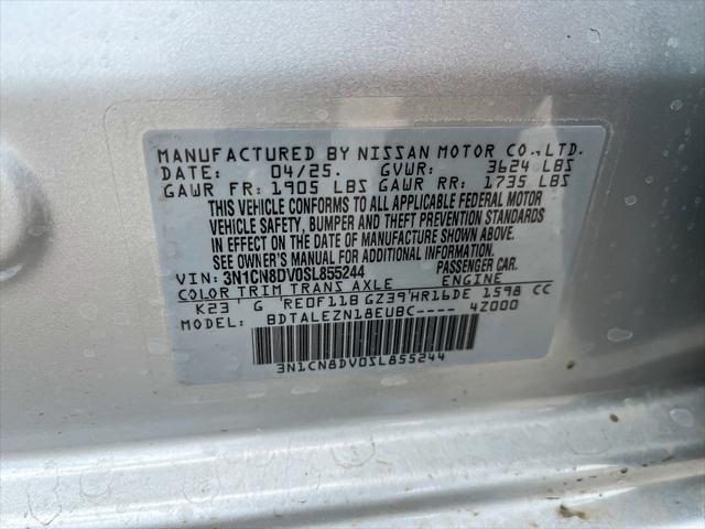 new 2025 Nissan Versa car, priced at $21,785