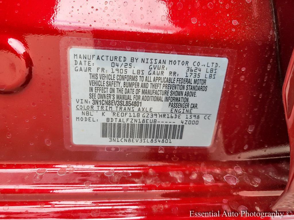 new 2025 Nissan Versa car, priced at $21,395