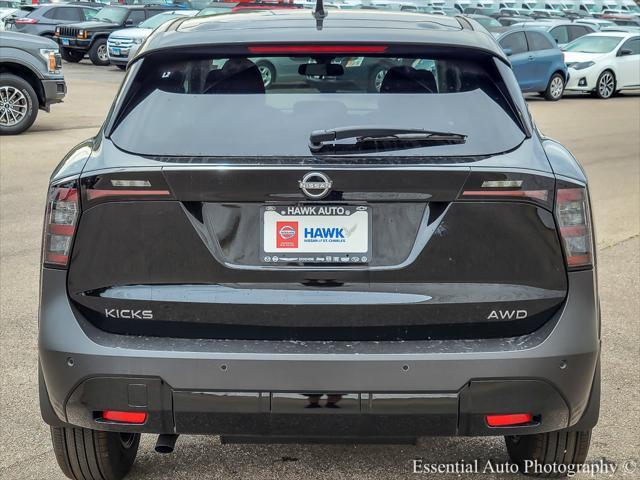 new 2025 Nissan Kicks car, priced at $27,160