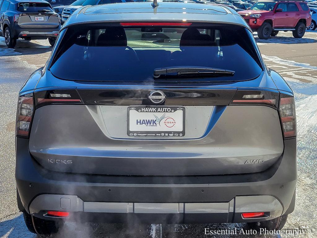 new 2025 Nissan Kicks car, priced at $23,939