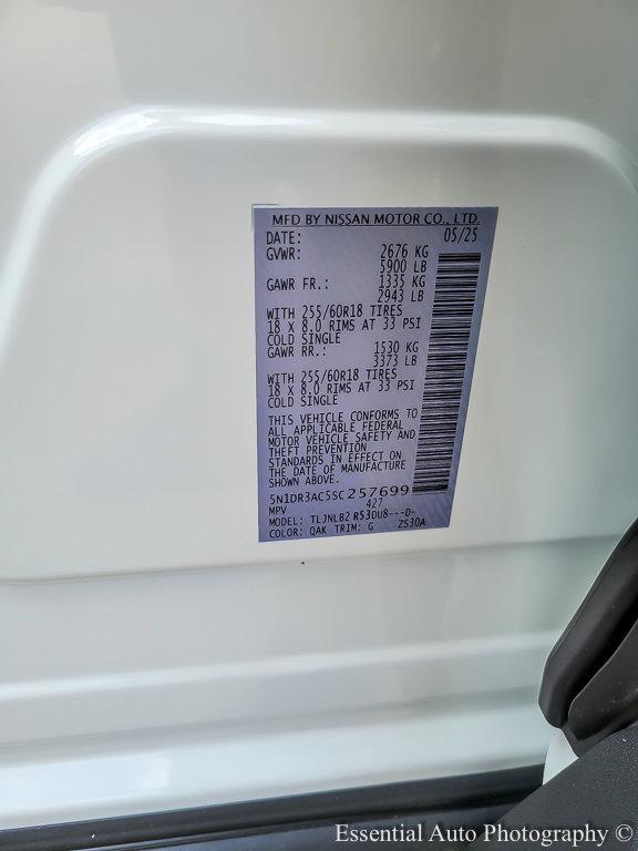 new 2025 Nissan Pathfinder car, priced at $38,450