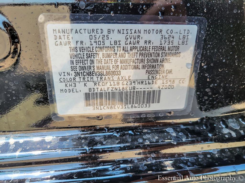 new 2025 Nissan Versa car, priced at $20,895