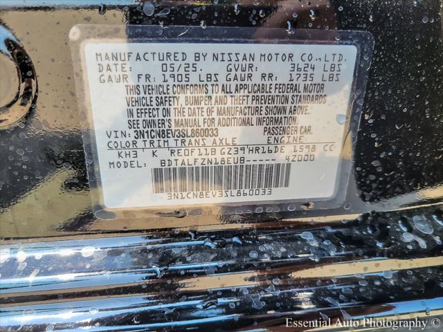 new 2025 Nissan Versa car, priced at $22,385