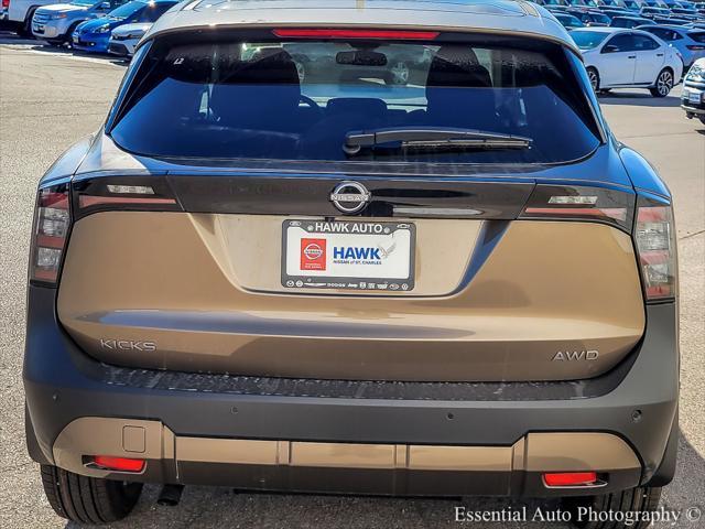 new 2025 Nissan Kicks car, priced at $26,660