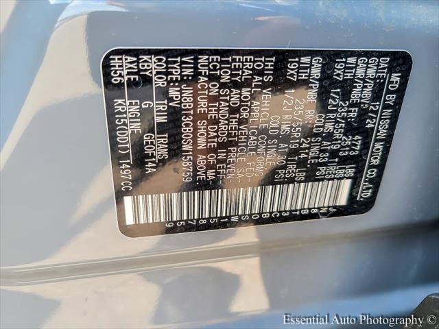 new 2025 Nissan Rogue car, priced at $40,765