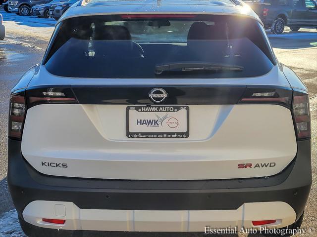 new 2025 Nissan Kicks car, priced at $28,293