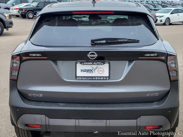 new 2025 Nissan Kicks car, priced at $26,255