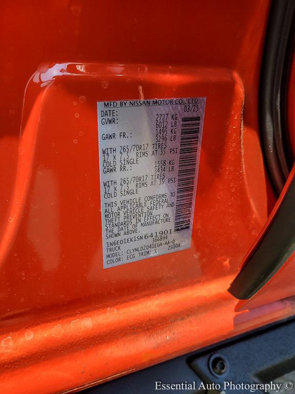 new 2025 Nissan Frontier car, priced at $43,117