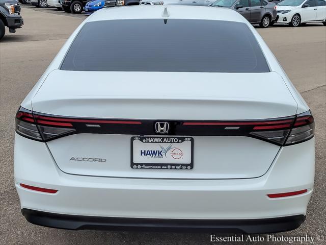 used 2024 Honda Accord car, priced at $28,900