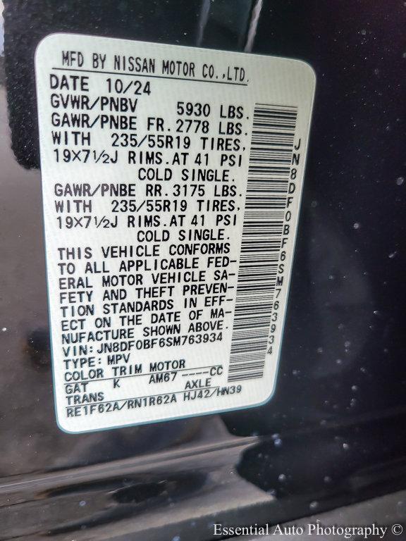 new 2025 Nissan ARIYA car, priced at $47,600