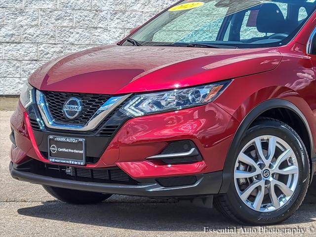 used 2021 Nissan Rogue Sport car, priced at $21,495