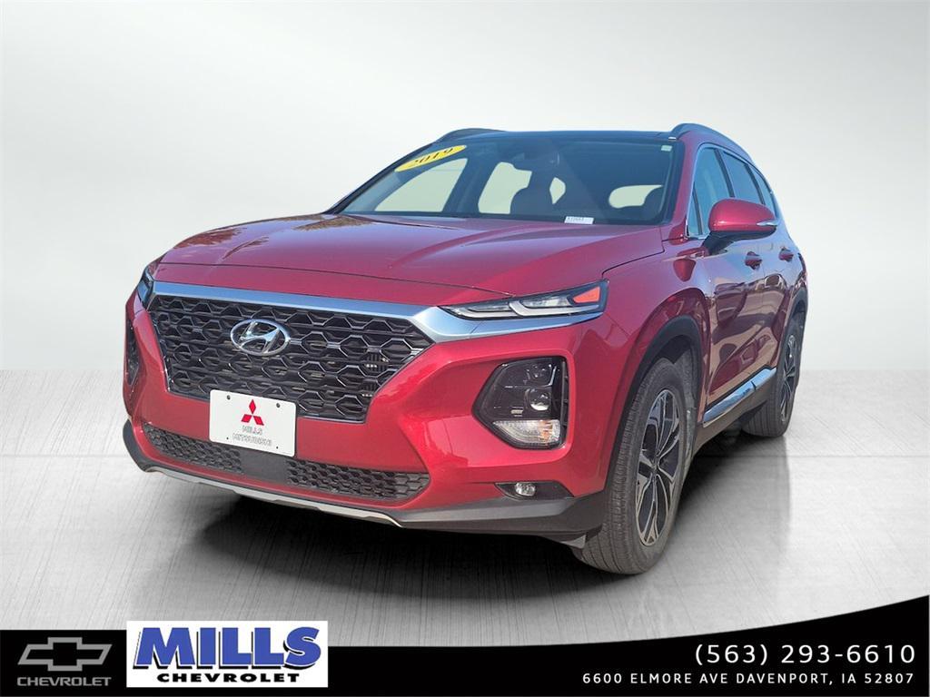 used 2019 Hyundai Santa Fe car, priced at $19,371