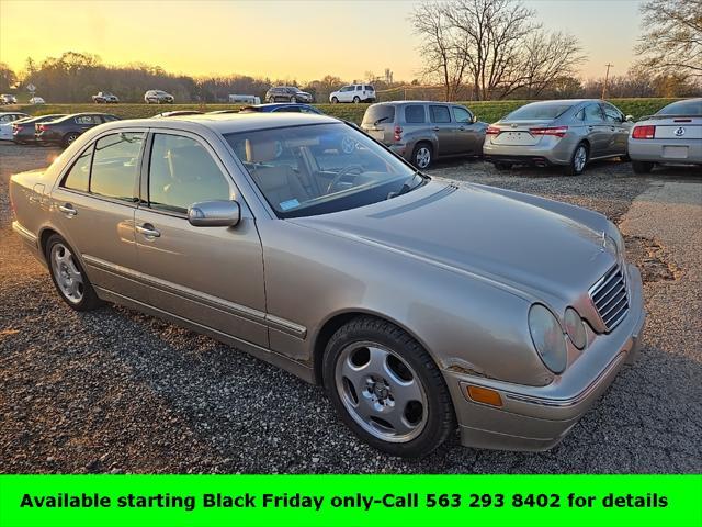 used 2002 Mercedes-Benz E-Class car, priced at $1,996