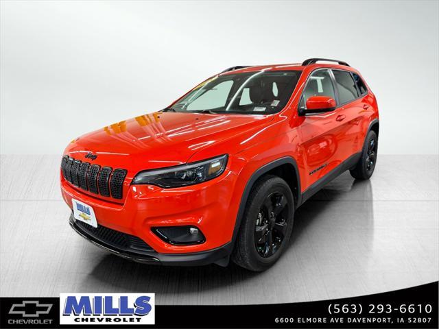 used 2021 Jeep Cherokee car, priced at $20,952