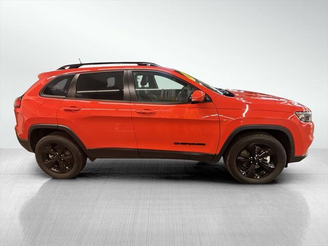 used 2021 Jeep Cherokee car, priced at $20,952