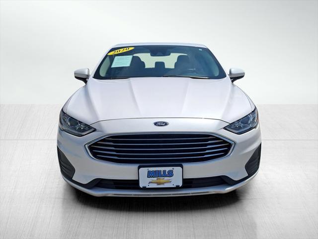 used 2020 Ford Fusion car, priced at $15,852