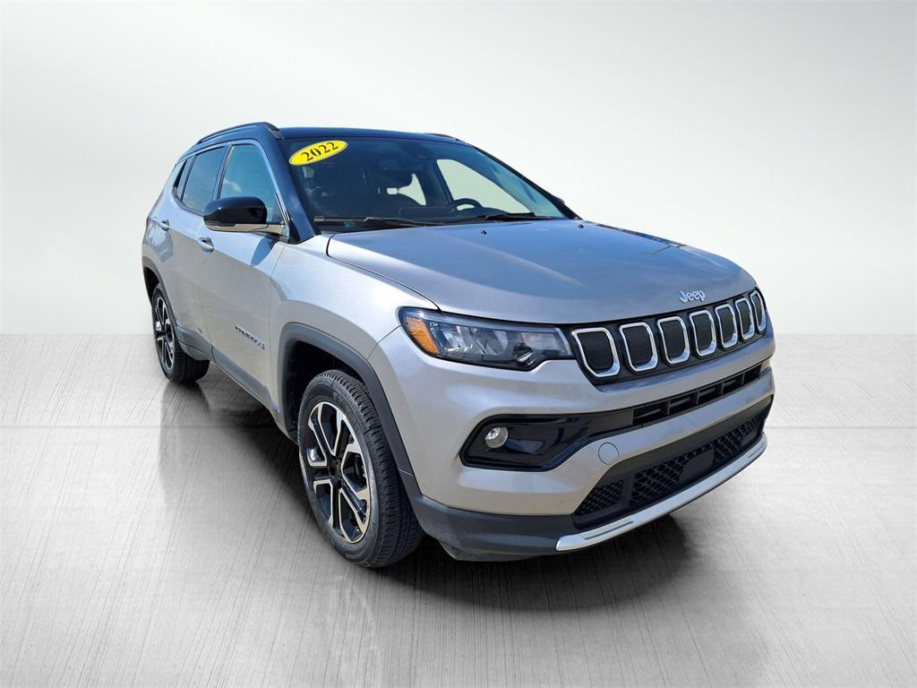 used 2022 Jeep Compass car, priced at $22,615
