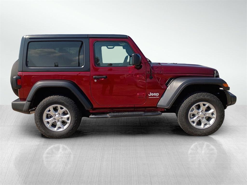 used 2021 Jeep Wrangler car, priced at $28,610