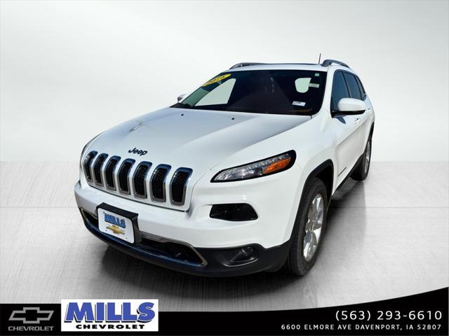 used 2016 Jeep Cherokee car, priced at $14,320