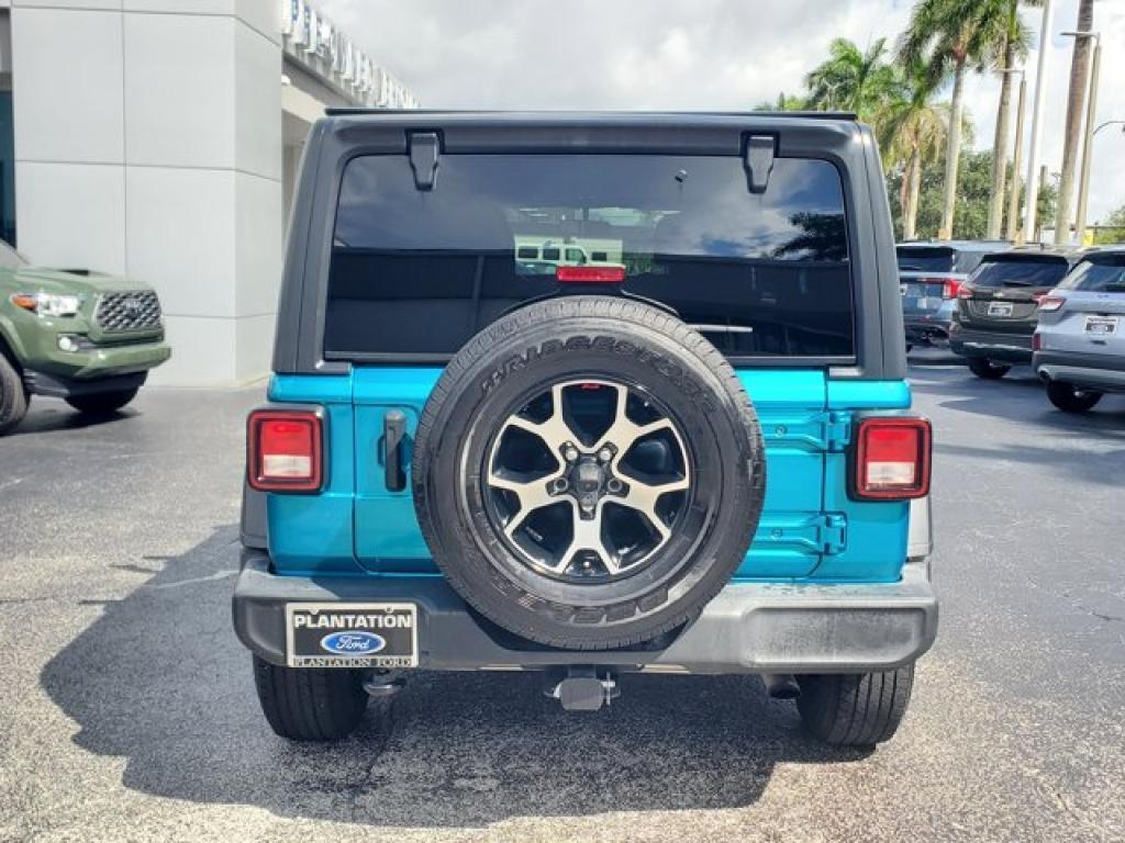 used 2020 Jeep Wrangler Unlimited car, priced at $23,991