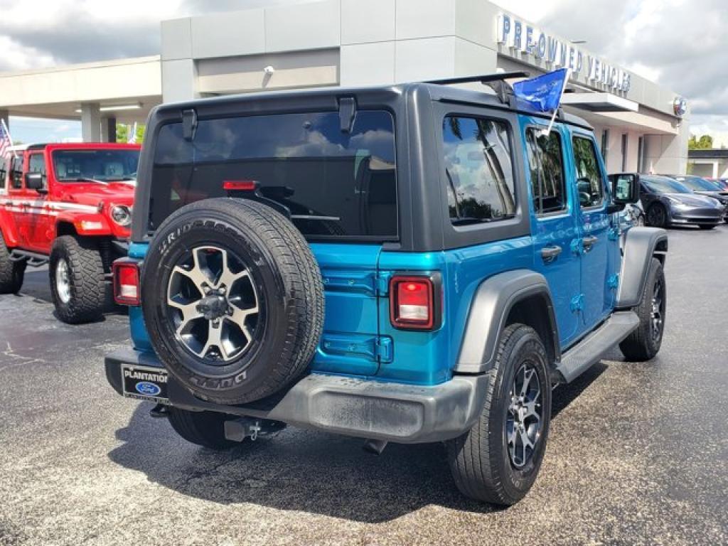 used 2020 Jeep Wrangler Unlimited car, priced at $23,991