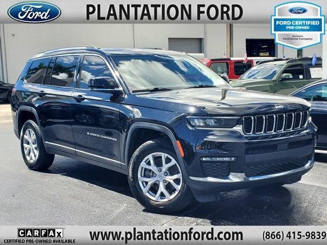 used 2021 Jeep Grand Cherokee L car, priced at $26,991