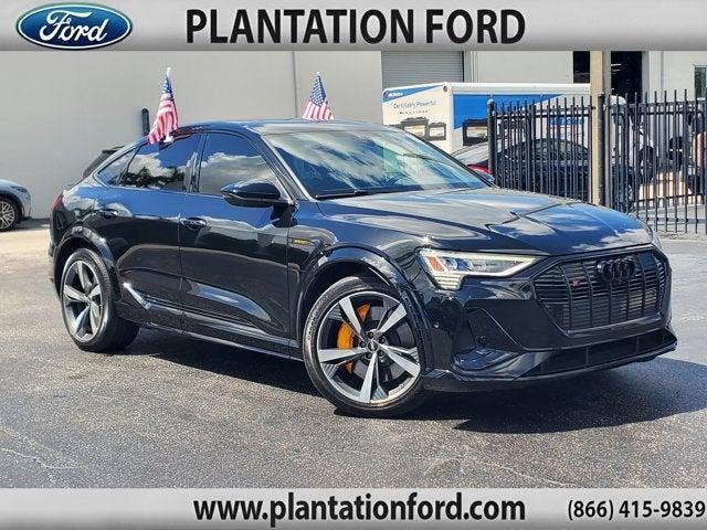 used 2022 Audi e-tron S car, priced at $31,991