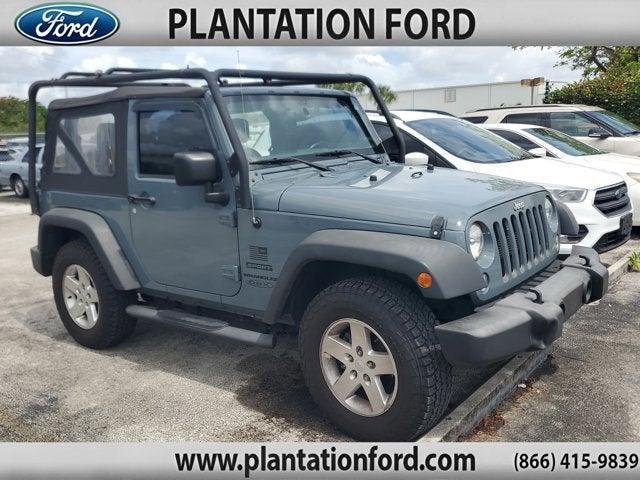 used 2015 Jeep Wrangler car, priced at $15,691