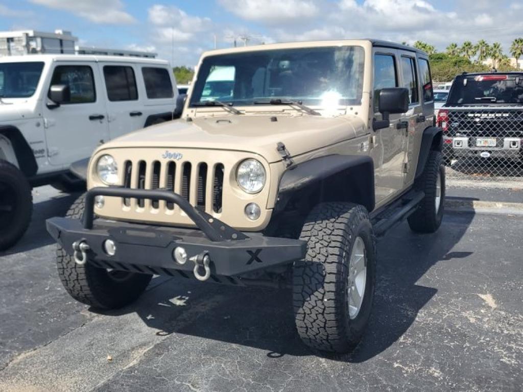 used 2016 Jeep Wrangler Unlimited car, priced at $14,991