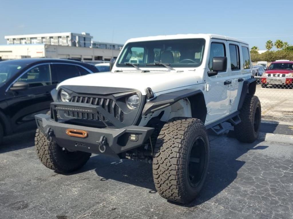 used 2018 Jeep Wrangler Unlimited car, priced at $25,491