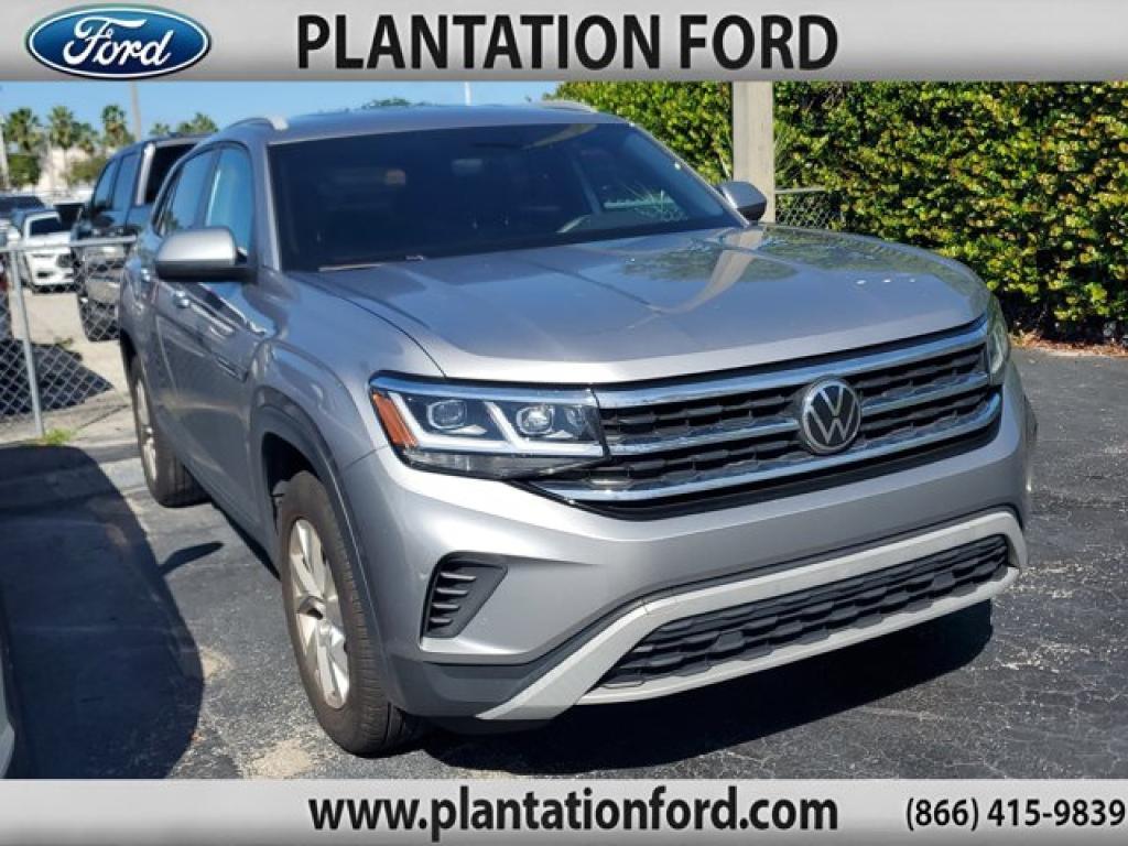 used 2021 Volkswagen Atlas Cross Sport car, priced at $16,991