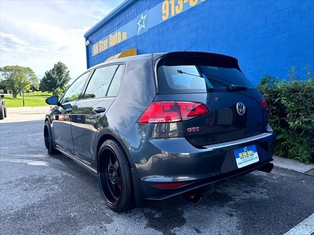 used 2017 Volkswagen Golf GTI car, priced at $13,799
